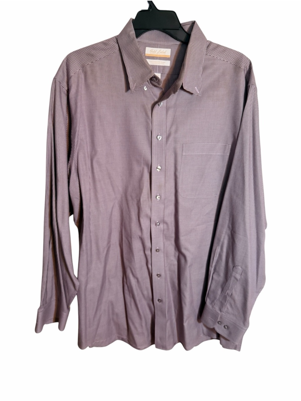 Slim-Fit Long Sleeve Dress Shirt in Mauve by Robert Talbott